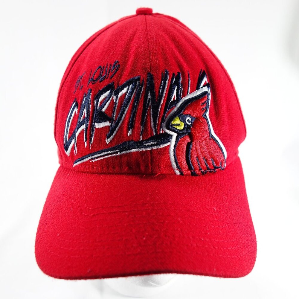 New Era 39Thirty MLB St Louis Cardinals Graffiti‎ Font Baseball Cap Hat Sz M - L